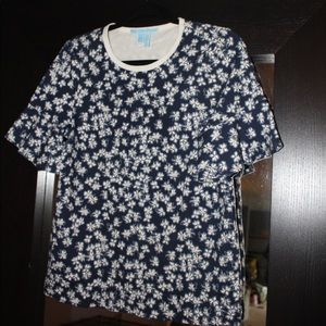 Floral tee